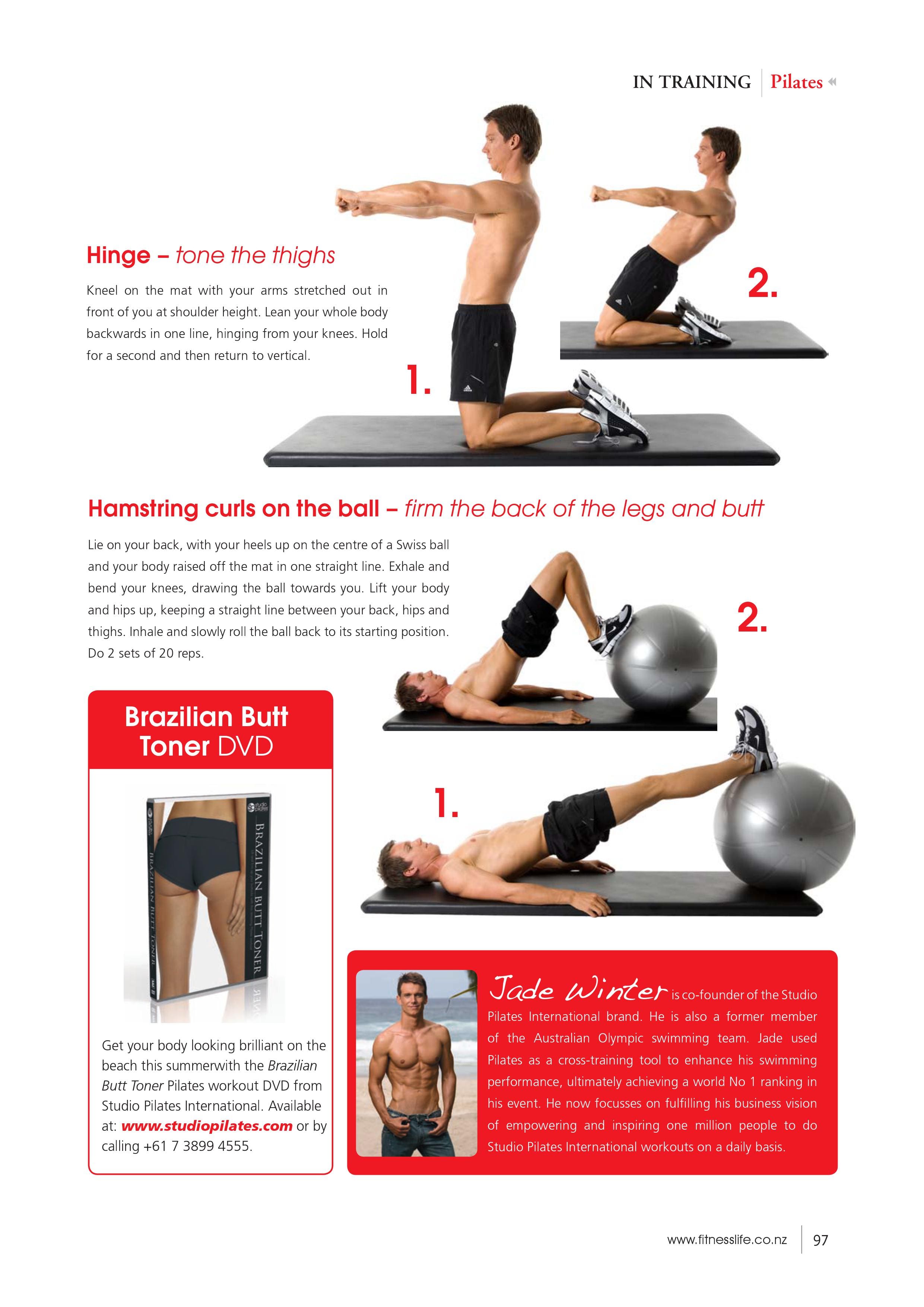 Beach Body (from Fitness Life Magazine) - Studio Pilates