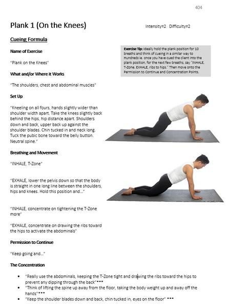 pilates matwork exercises